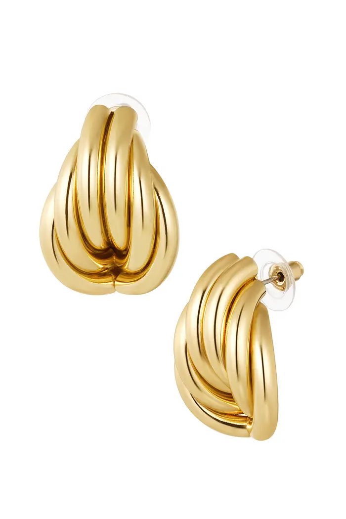 Oorbellen Playfull - Goud