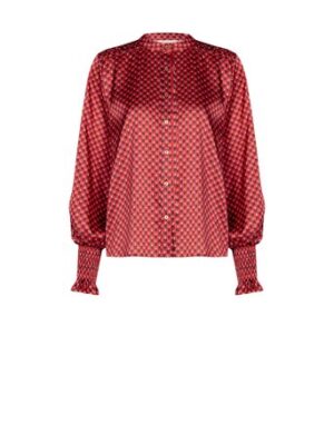 Rinascimento Blouse Print - Red