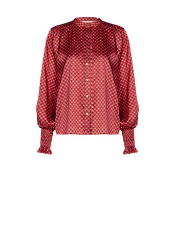 Rinascimento Blouse Print - Red
