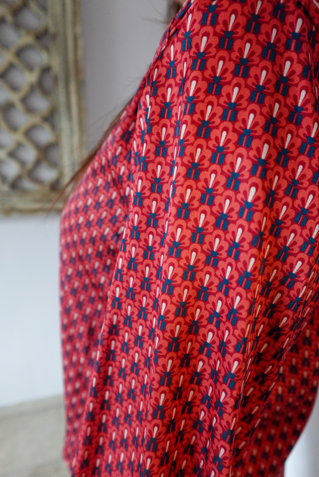Rinascimento Blouse Print - Red - Afbeelding 3