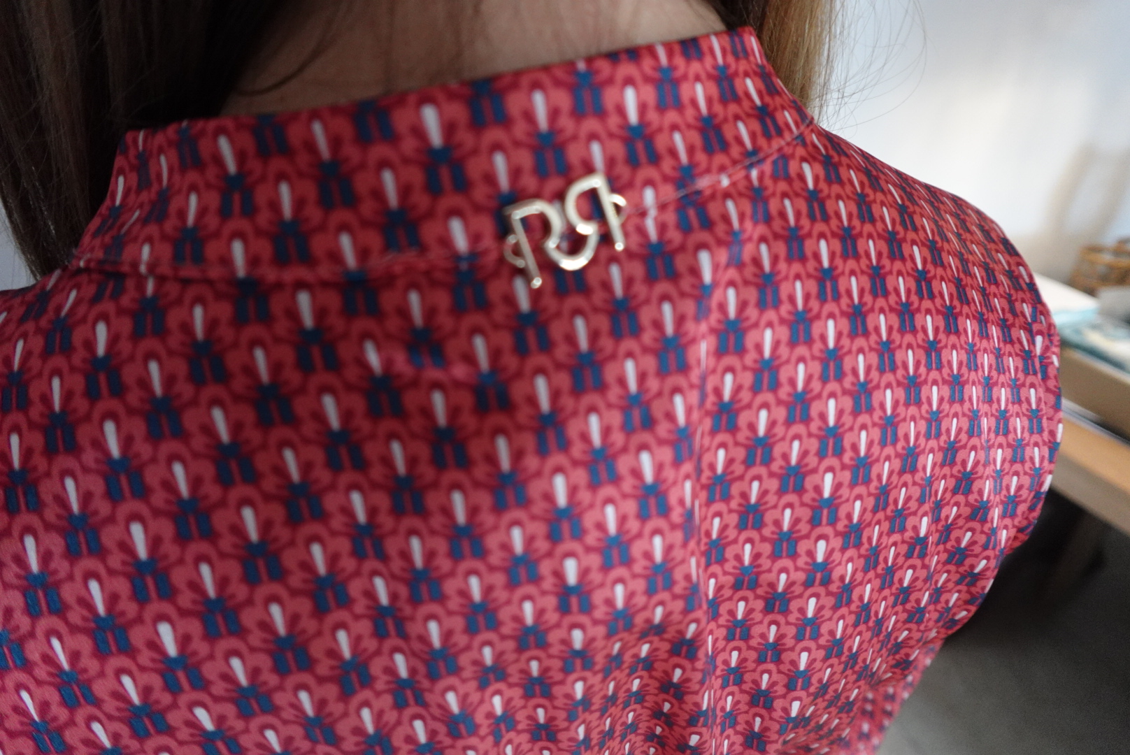 Rinascimento Blouse Print - Red - Afbeelding 5