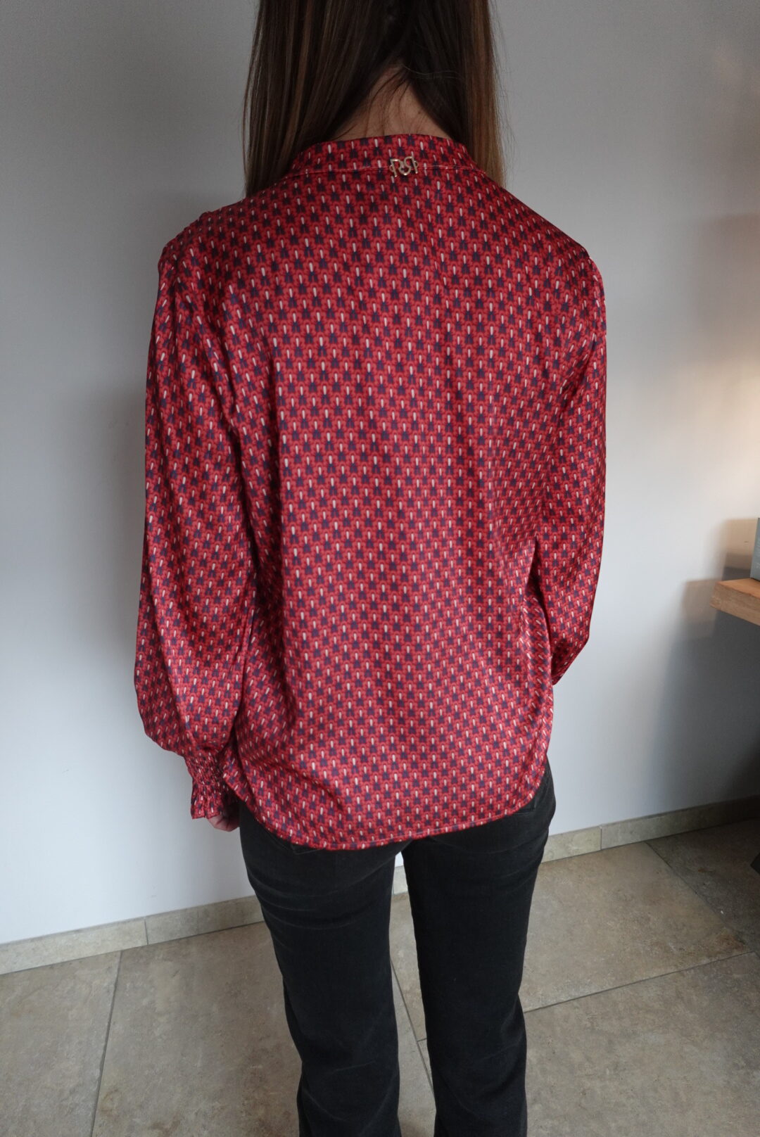 Rinascimento Blouse Print - Red - Afbeelding 6