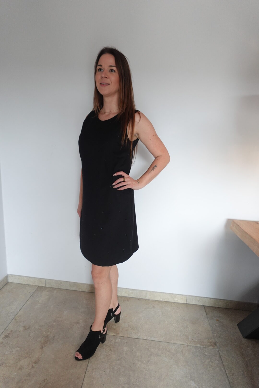 Rinascimento Dress Stone - Black - Afbeelding 4