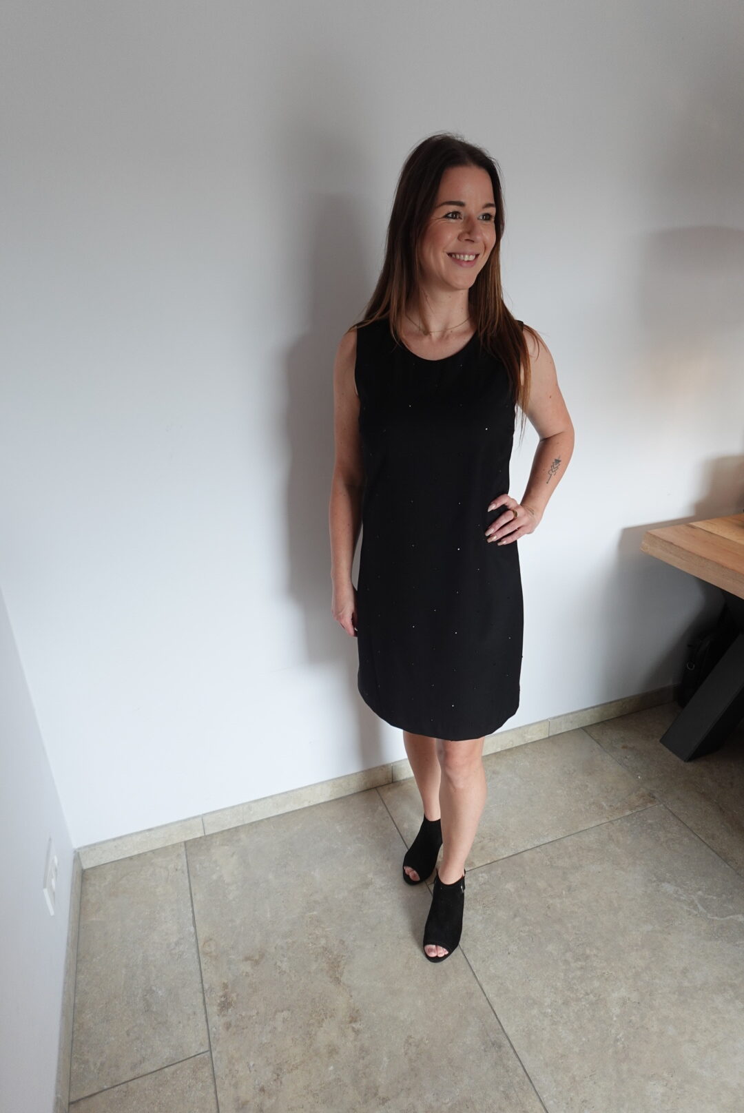 Rinascimento Dress Stone - Black - Afbeelding 5