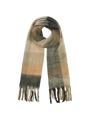 Sjaal Jill - Zwart Beige