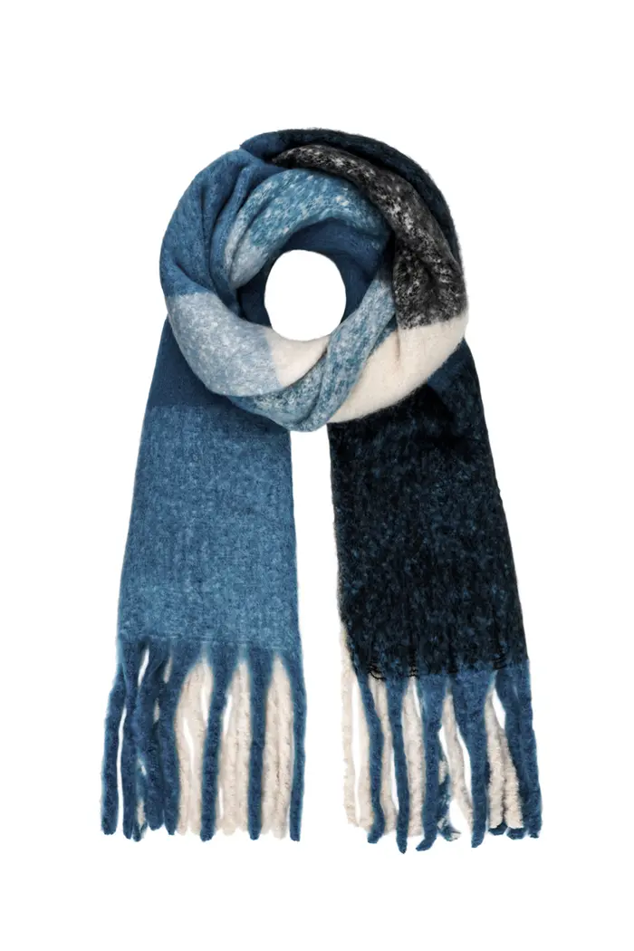 Sjaal Multi - Blauw