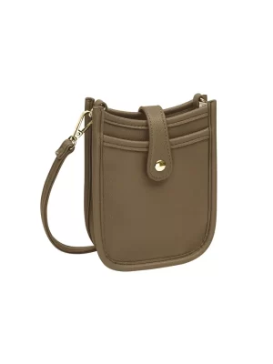 Yehwang City Bag with Button - Bruin