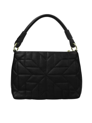 Yehwang Stitched Handbag - Black