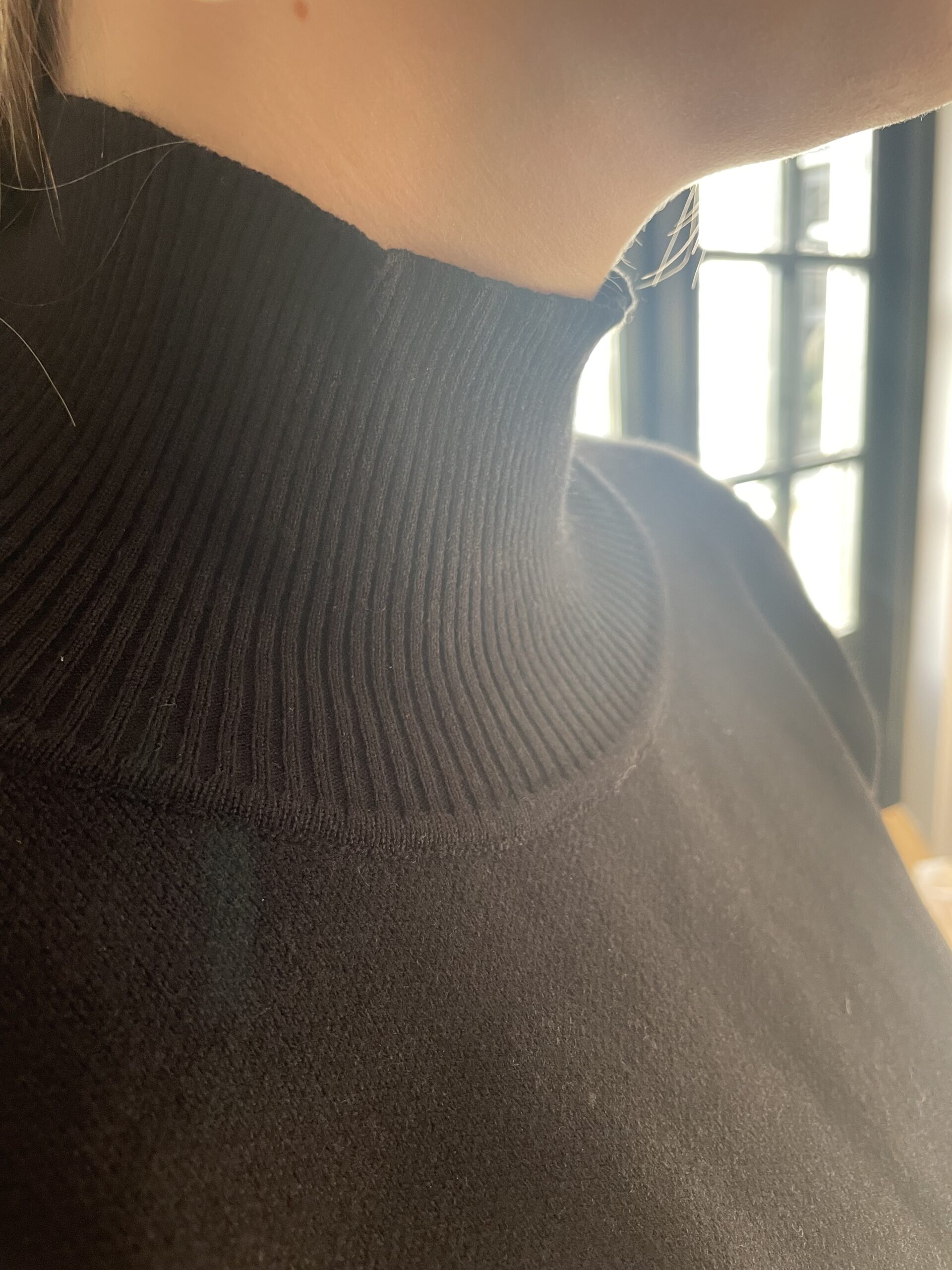 Rinascimento Trui Knitted Wear - Zwart - Afbeelding 7