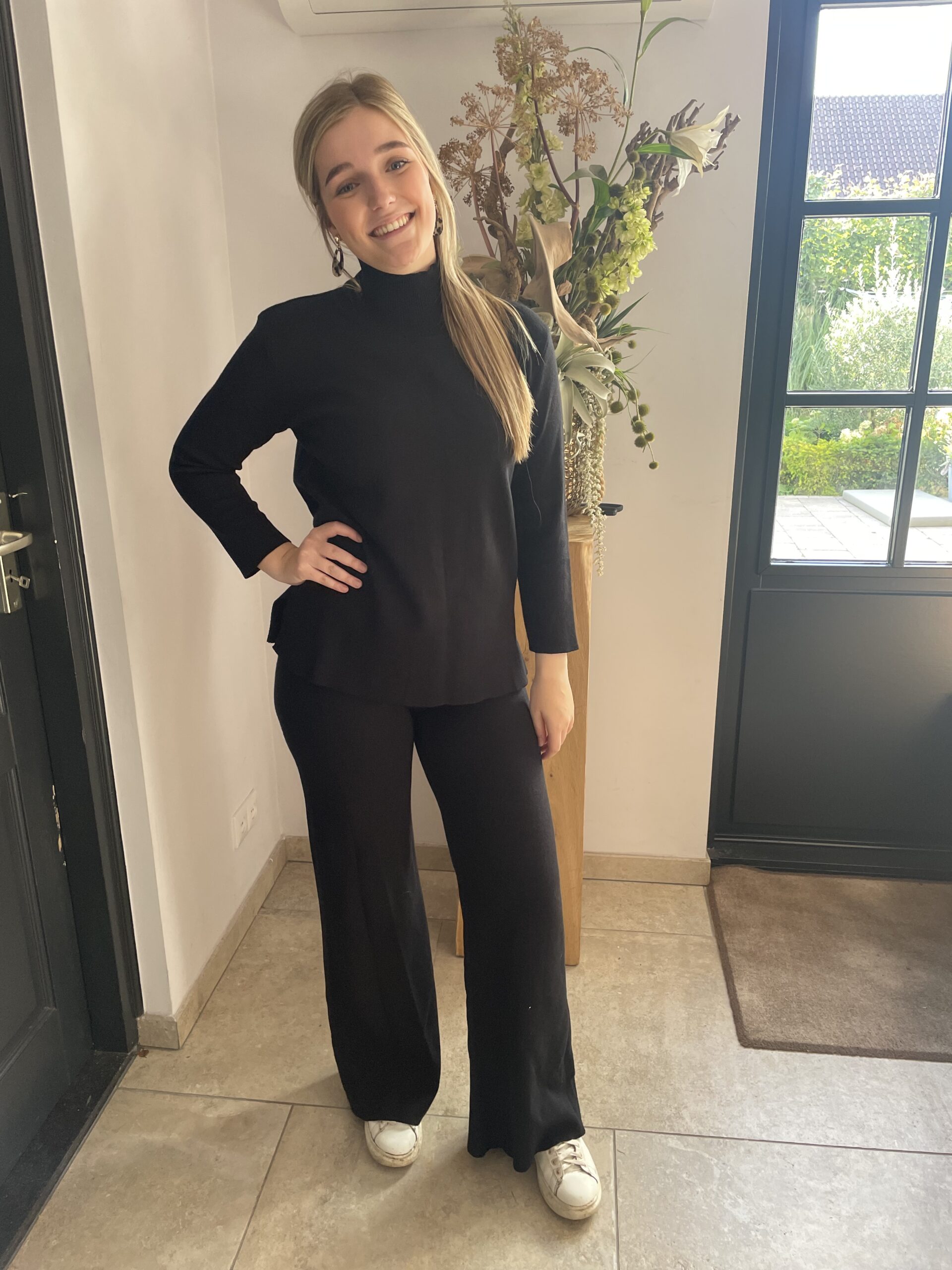 Rinascimento Trui Knitted Wear - Zwart - Afbeelding 8