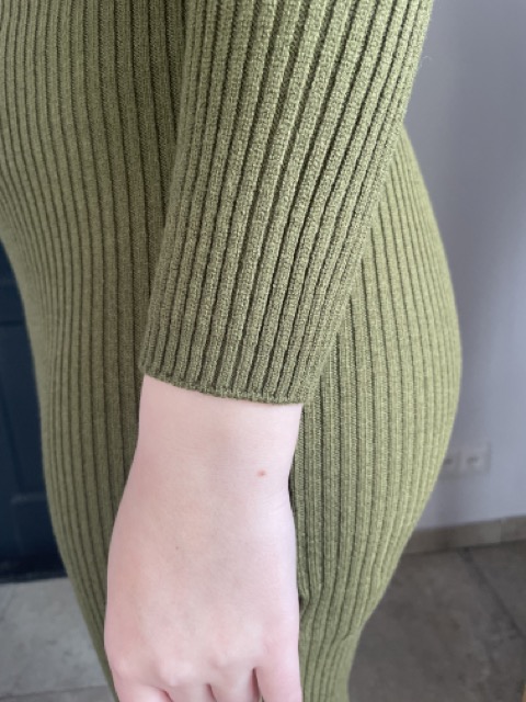 Rinascimento Jurk - Military Green - Afbeelding 4