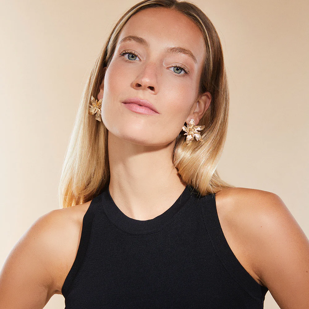 Club Manhattan Oorbel - Flower Studs