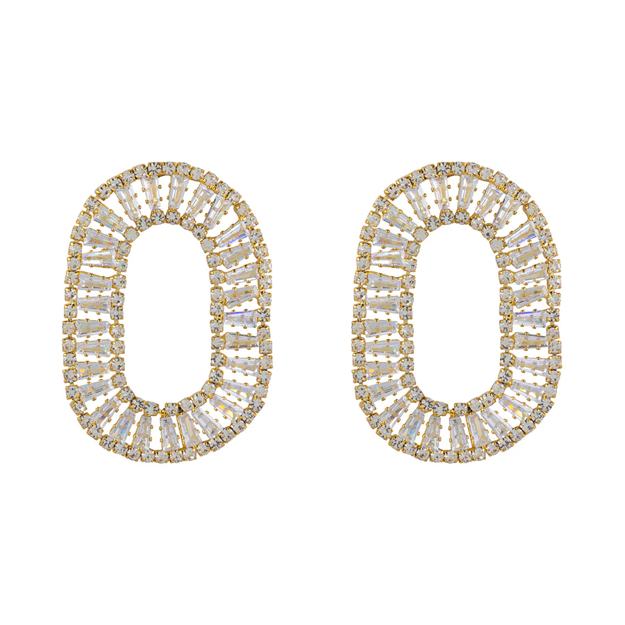Club Manhattan Oorbel - Radiance Glitter Hoops