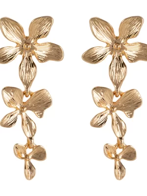 Club Manhattan Oorbel - Dangling Flower Earrings