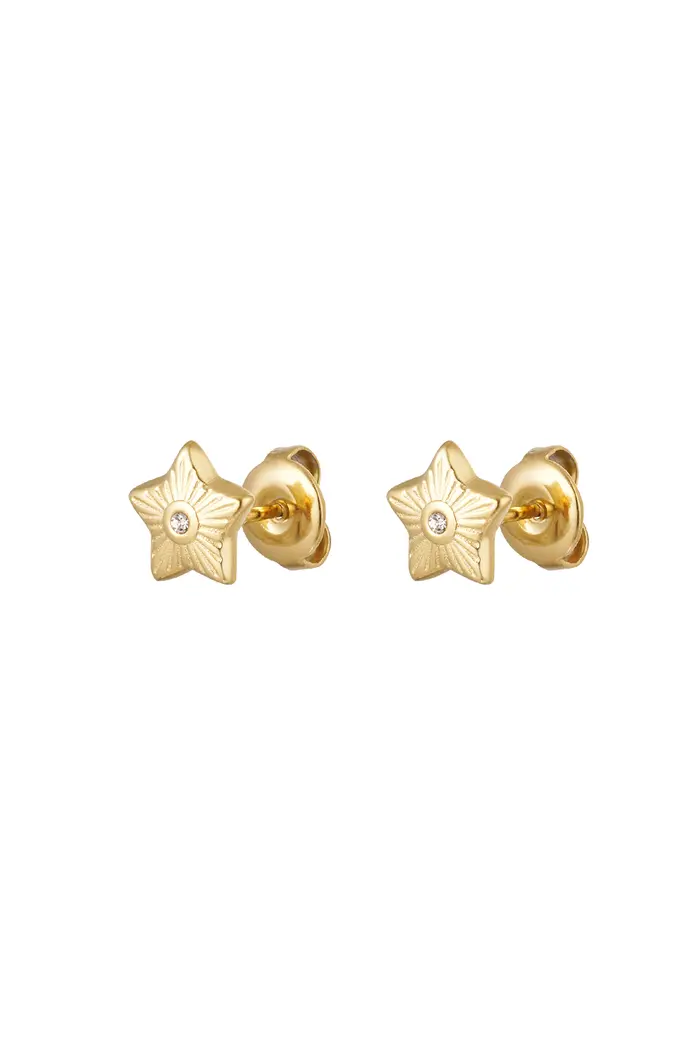 Oorbel Ster - Goud