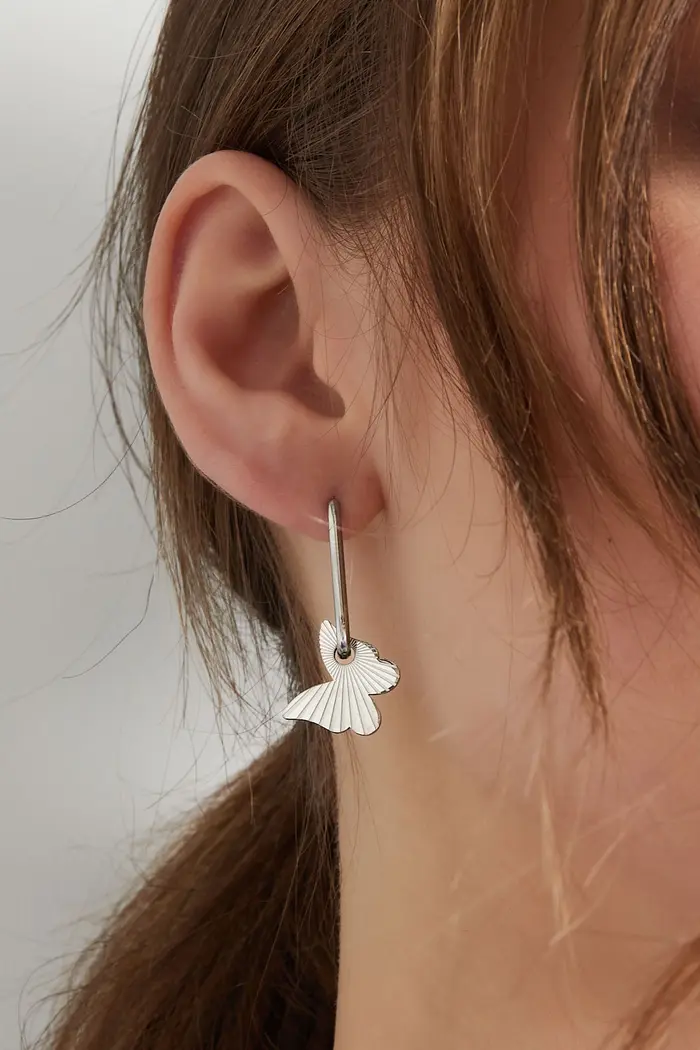 Oorbel Butterfly - Goud - Afbeelding 3