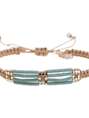 Meet Coco Avelie - Aqua/Cognac/Goud