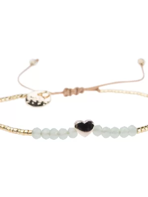 Meet Coco Heart Crystal - Groen/Goud