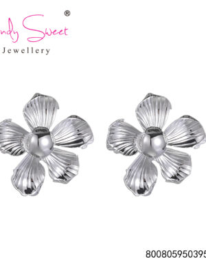 By Jam Oorbel Bloem - Zilver