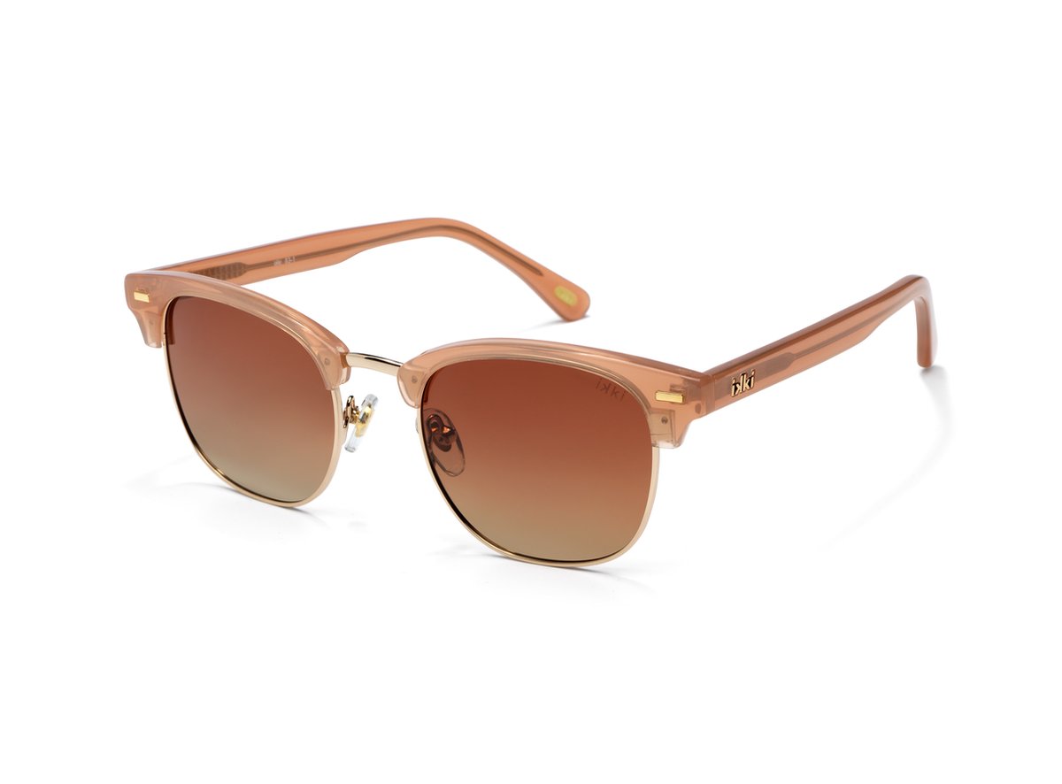 Ikki Fashion - Zonnebril Hannah Milky Pink/Gradient Brown