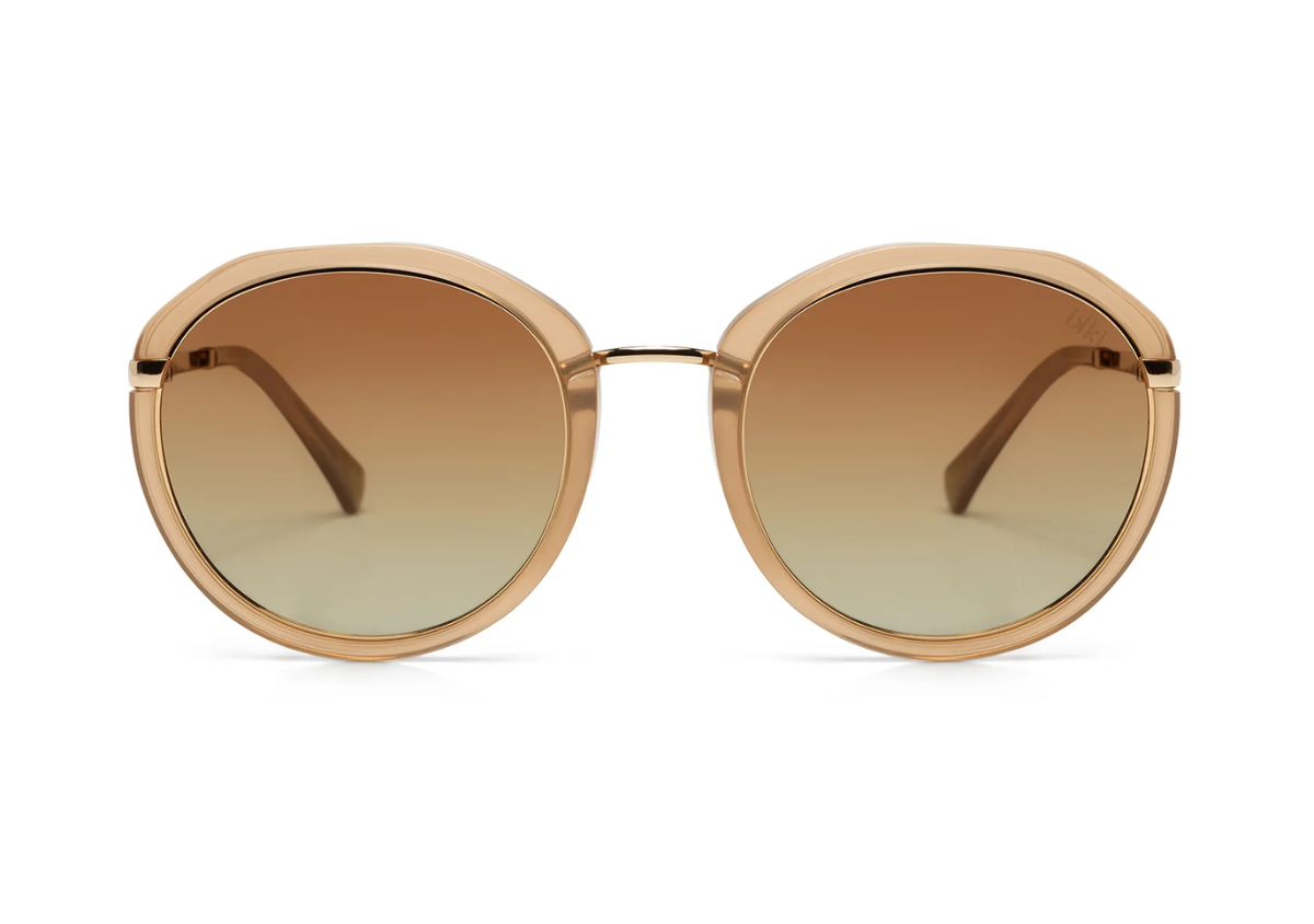 Ikki Fashion - Zonnebril Jill Transparant/Light Taupe