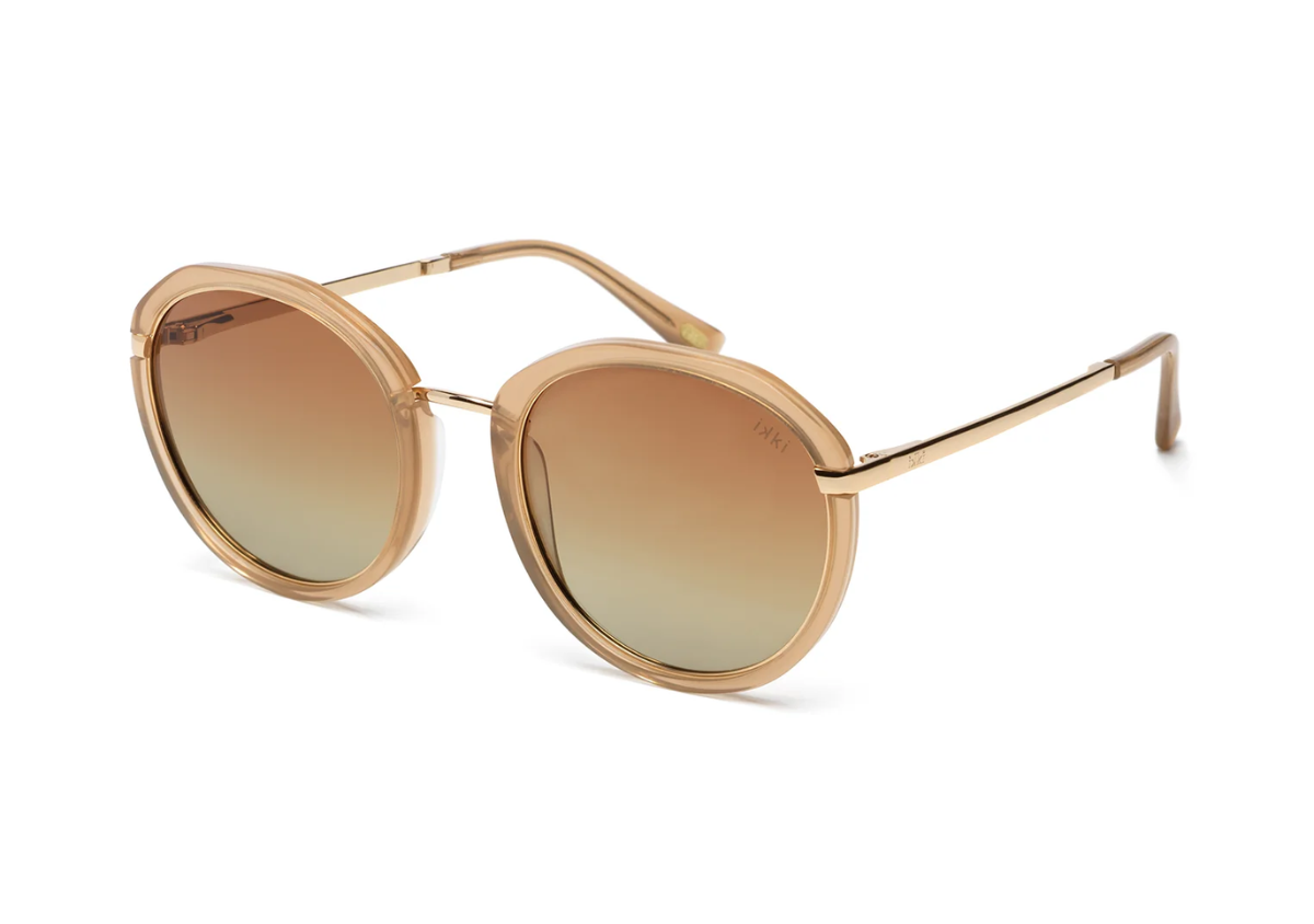 Ikki Fashion - Zonnebril Jill Transparant:Light Taupe1