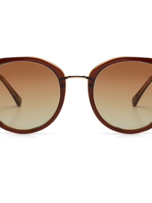 Ikki Fashion - Zonnebril Jill Turtle/Gradient Brown
