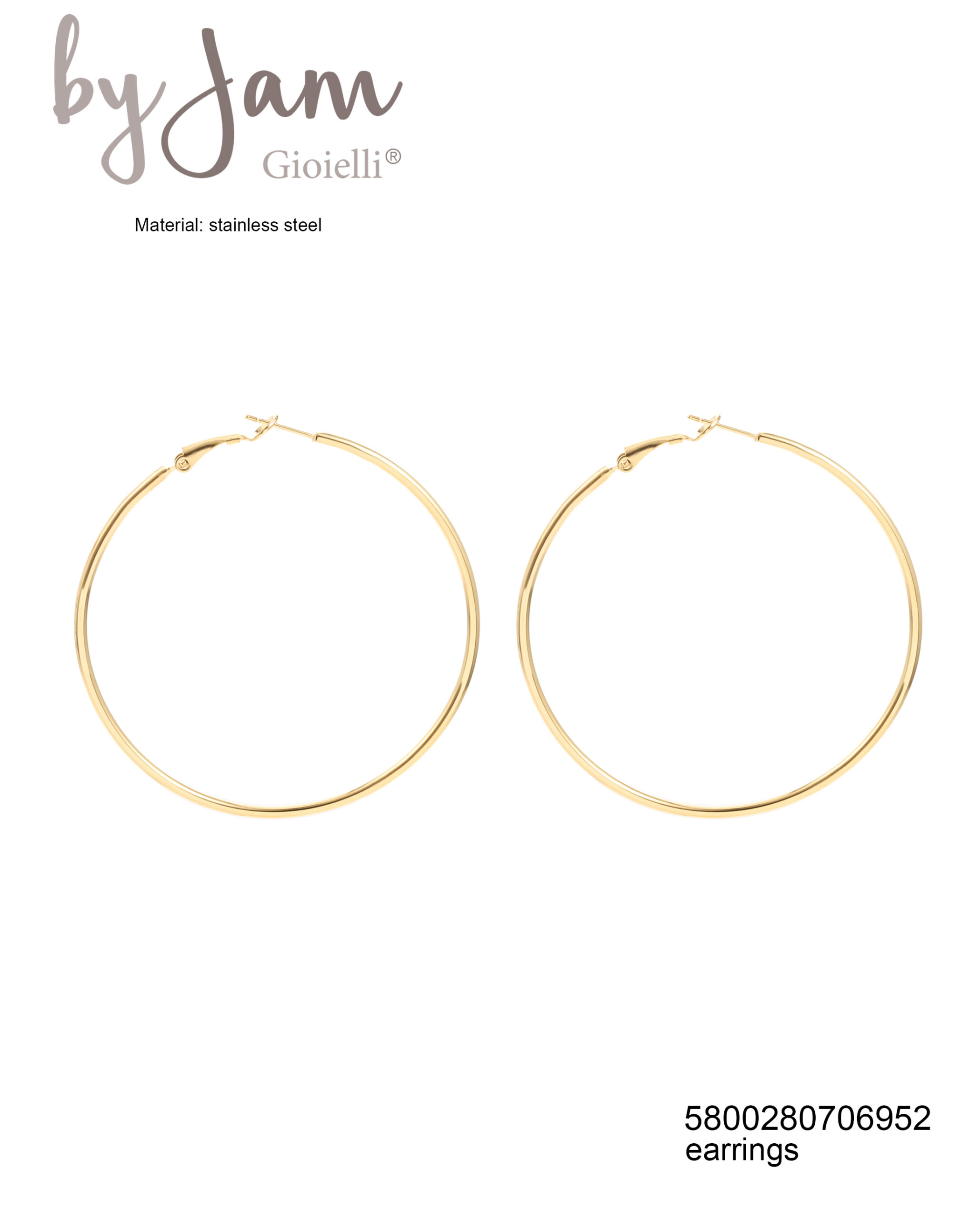 By Jam Oorbel Kiara - Goud Middel