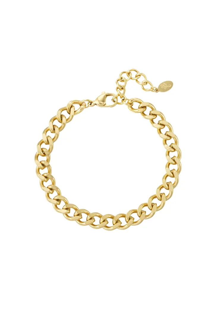 Schakelarmband Basic - Goud