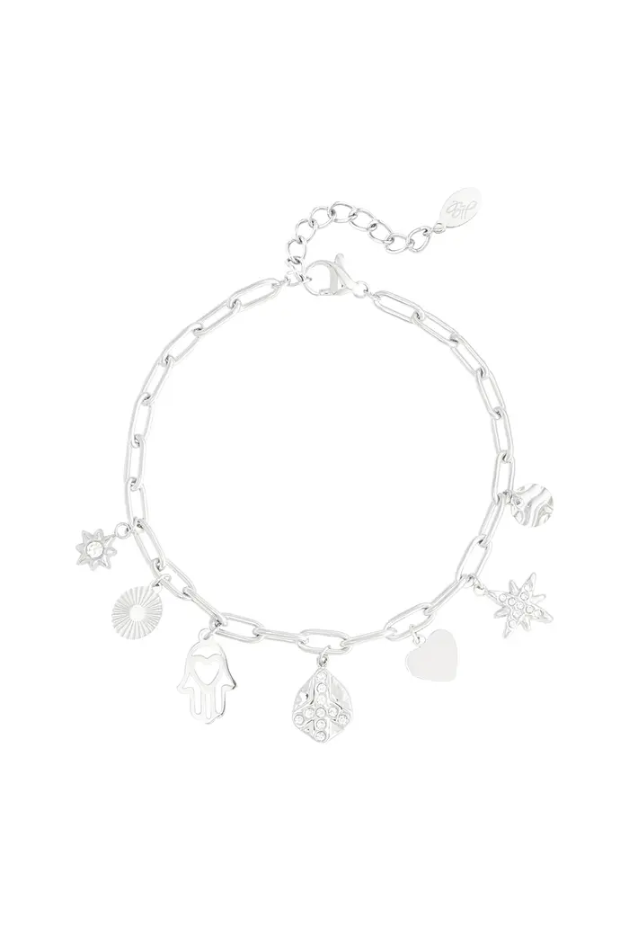 Bedelarmband Holy Life - Zilver