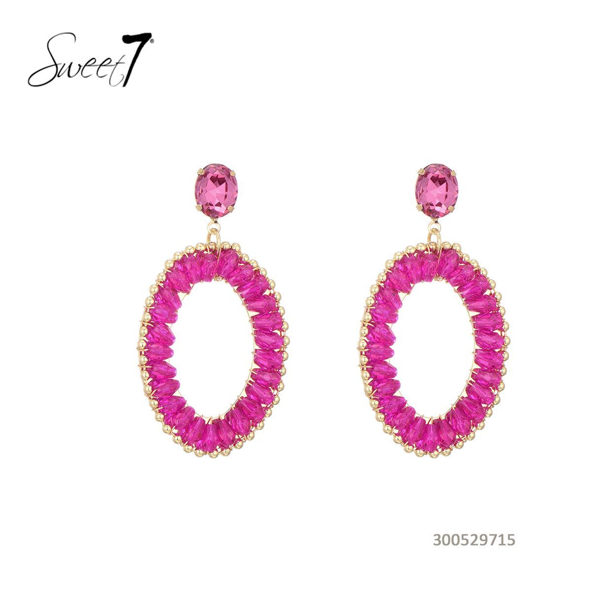 Oorbel Imme - Roze