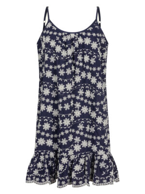 Ydence Dress Sylvie - Navy Flower