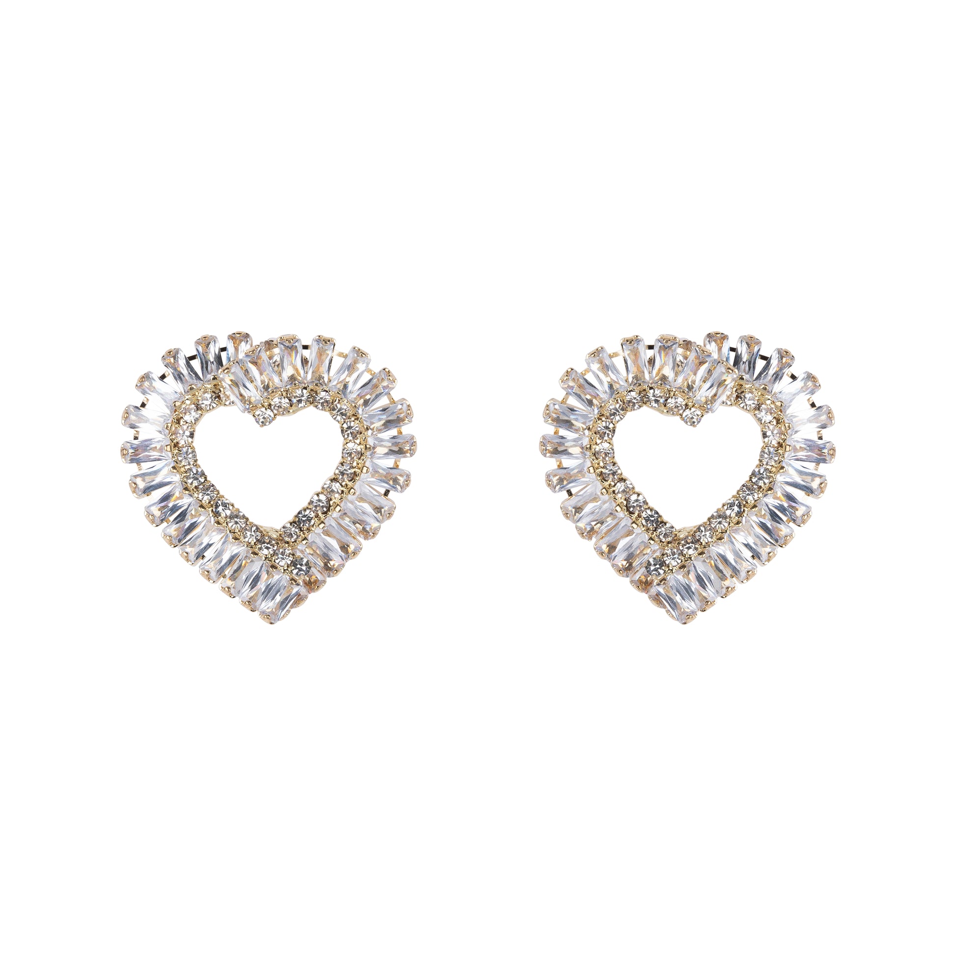 Club Manhattan Oorbel - Wild At Heart Studs Goud
