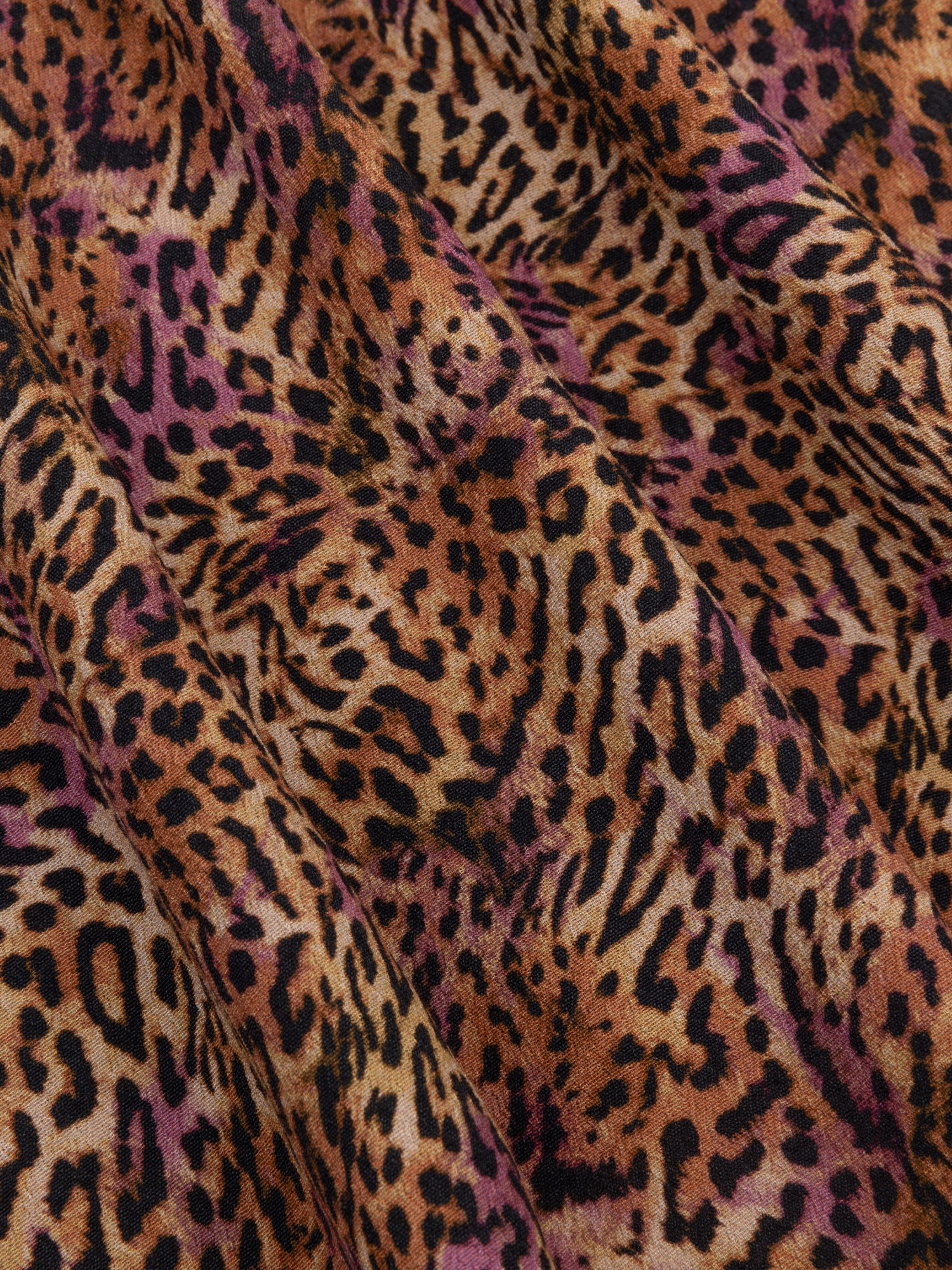 Ydence Dress Michelle Brown/purple leopard - Afbeelding 3