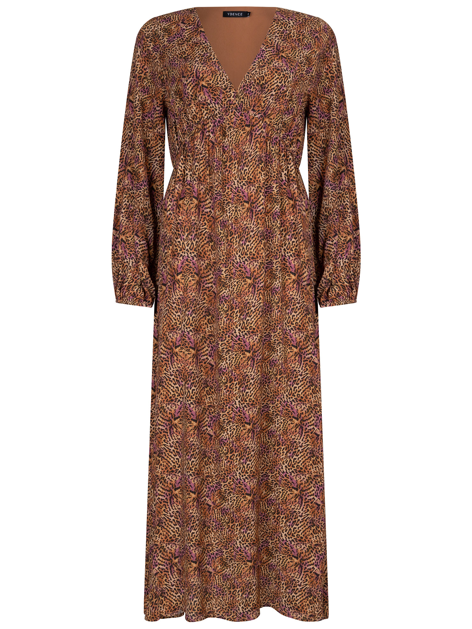 Ydence Dress Michelle Brown/purple leopard