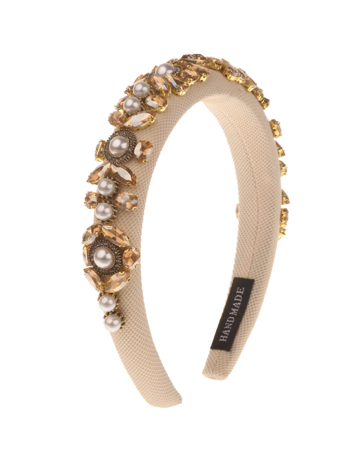 By Jam Haarband - Beige Rond