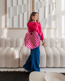 By Nyka Shopper Lya - Fuchsia