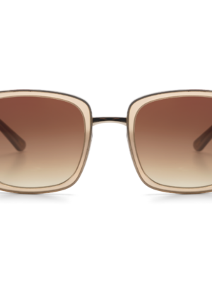 Ikki Fashion - Zonnebril Pearl Transparent Grey/ Gradient Brown