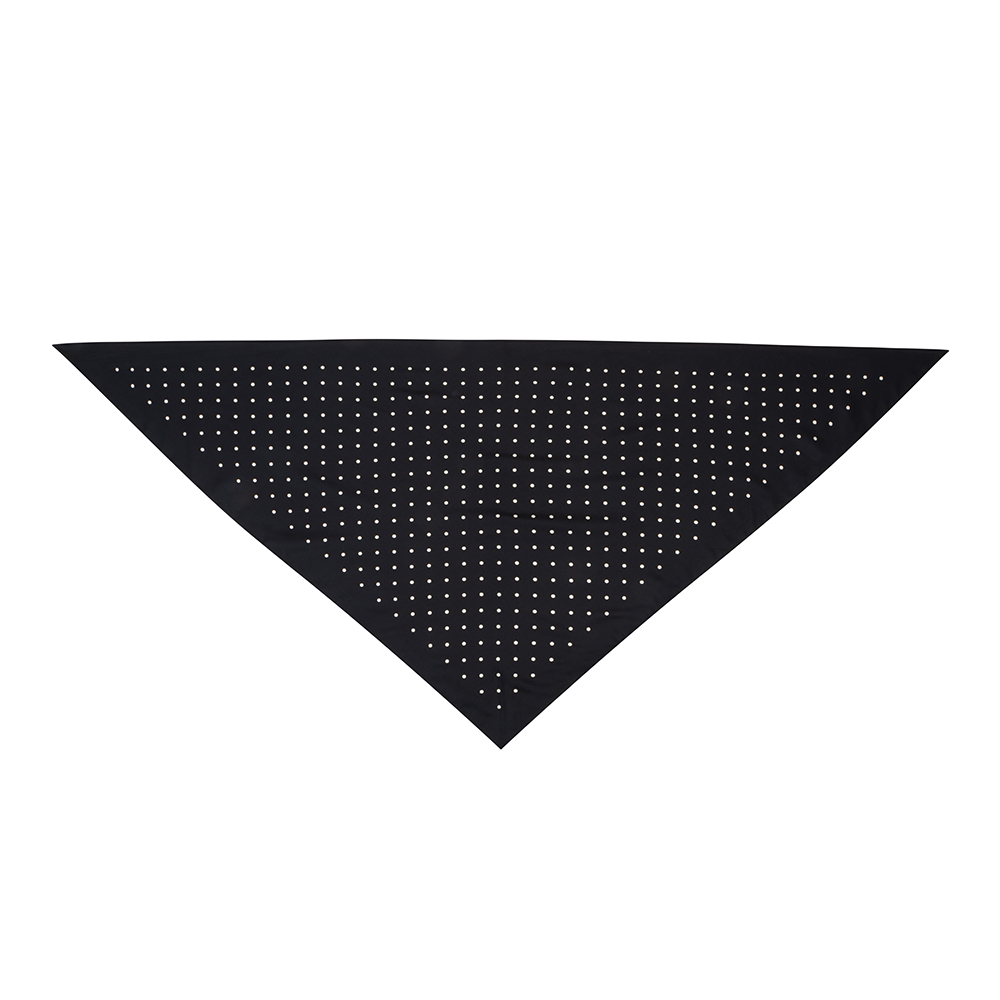 Club Manhattan - Polka Dot Scarf Black