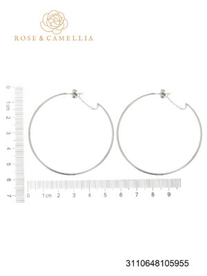rose en camellia oorbel - 3110648105955
