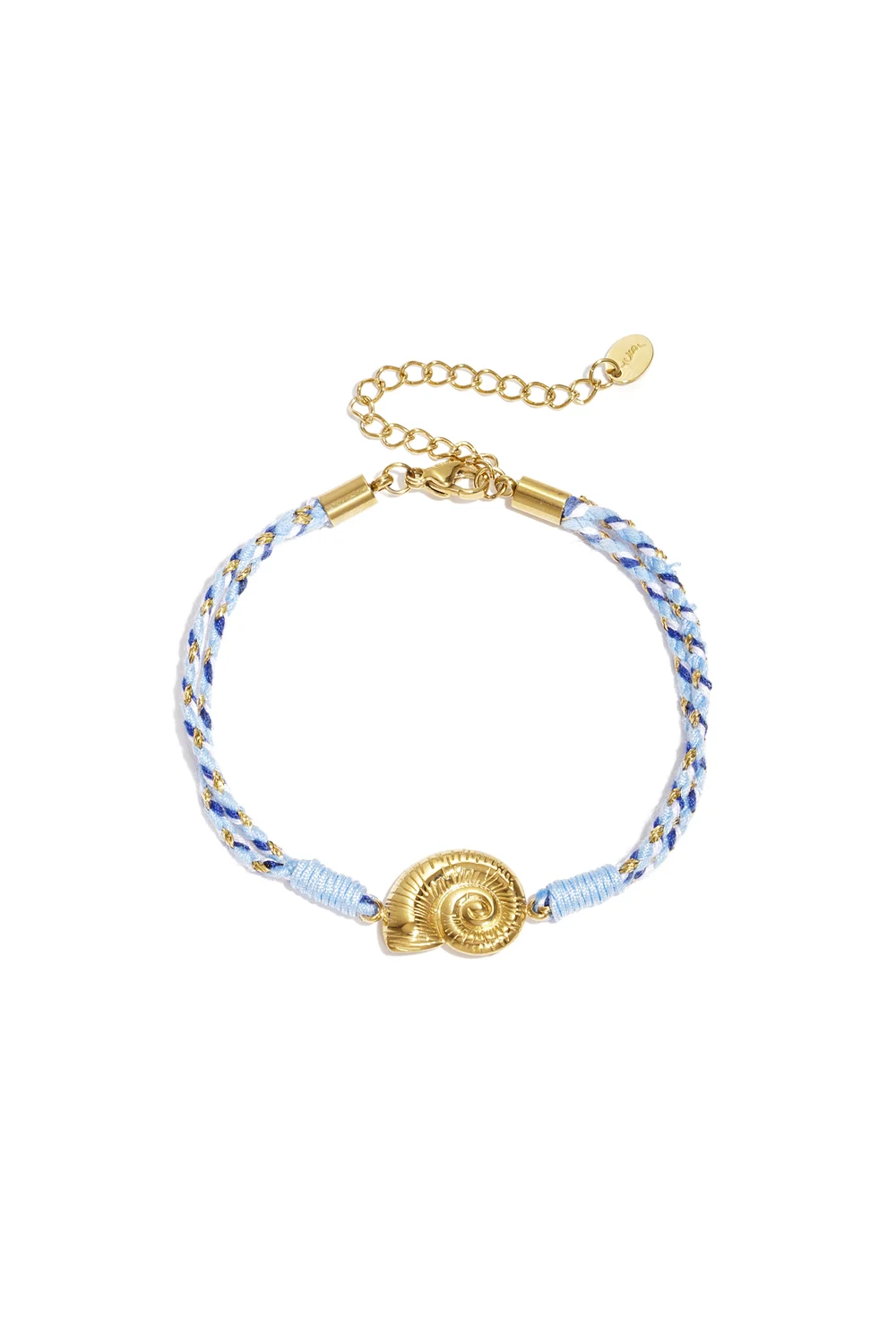 Armband Las Palmas - Blauw/Schelp