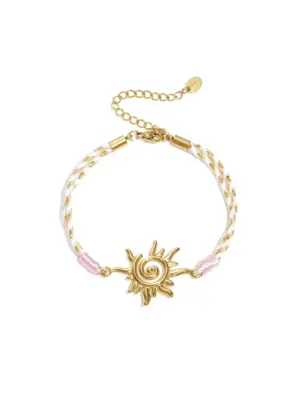 Armband Las Palmas - Wit/zon