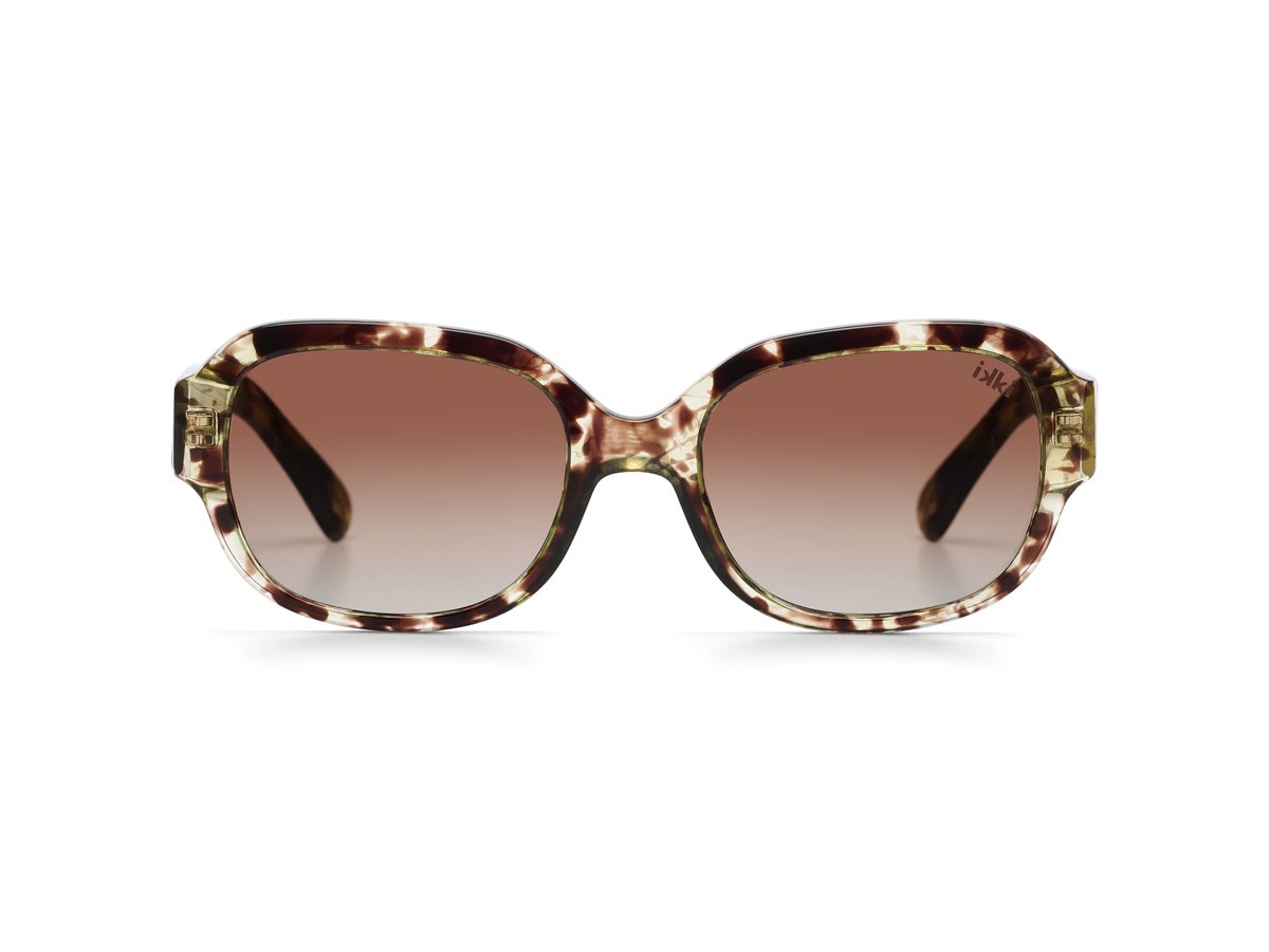 Ikki Fashion - Zonnebril Colette Light Turtle/Gradient Brown