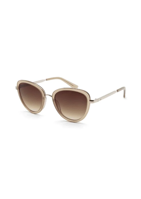Ikki Fashion - Zonnebril Lois Taupe/ Gradient Brown - Afbeelding 2