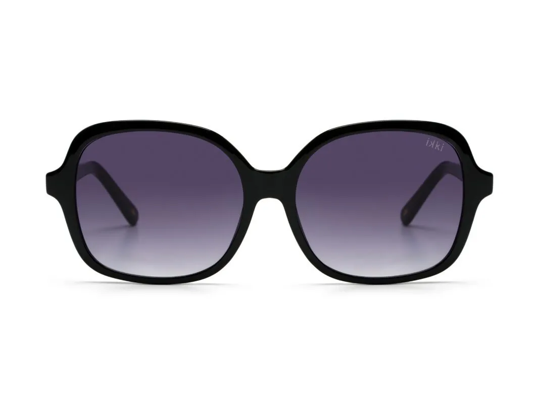 Ikki Fashion - Zonnebril Madeleine Black/ Blue Grey