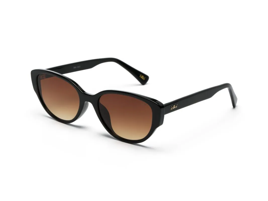 Ikki Fashion - Zonnebril Sky Black / Gradient Brown