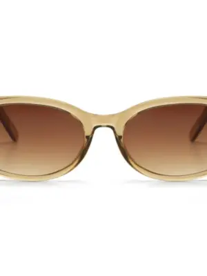 Ikki Fashion - Zonnebril Taunt Transparant Gold/ Gradient Brown