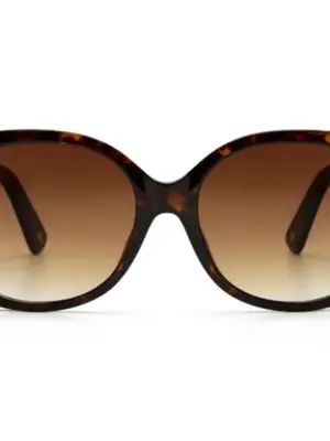 Ikki Fashion - Zonnebril Zena Dark Turtle / Gradient Brown