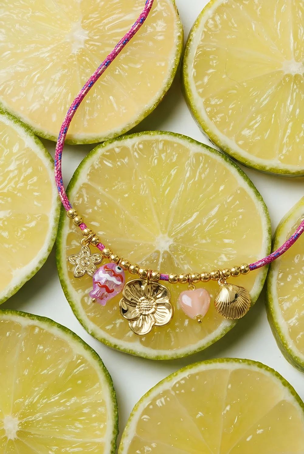 Ketting Sevilla - Roze - Afbeelding 2