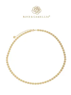 Rose en Camellia Ketting - Palermo